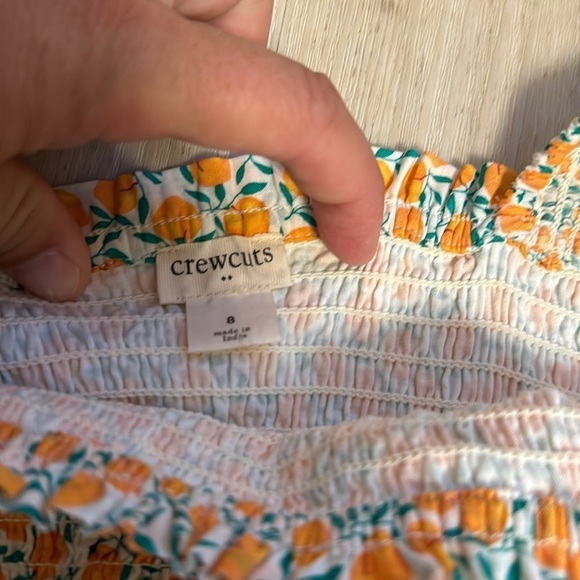 Crewcuts orange grove dress size 8 NWOT - Picture 3 of 3